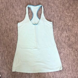 Turquoise lulu tank